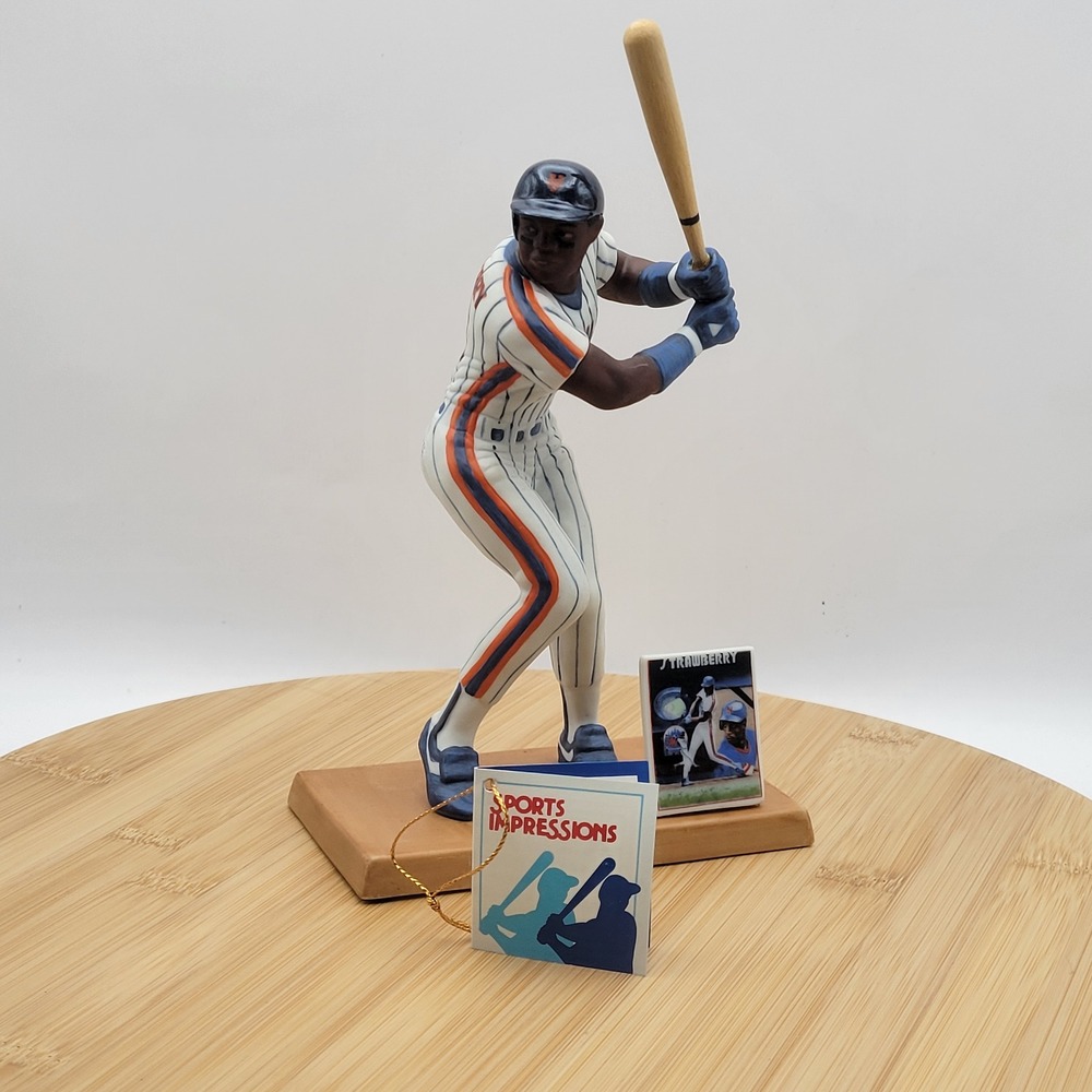 Darryl Strawberry 1989 Sports Impressions NY Mets Figurine Limited Edition 0654